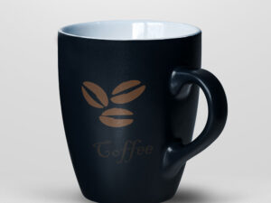 White Printed Coffee Mug